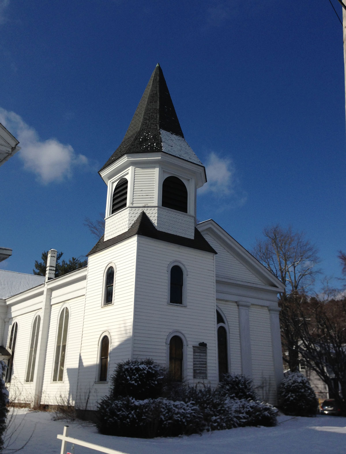 RESTAURANT FOR RENT OLD CHURCH MAIN STREET GREAT BARRINGTON BERKSHIRES MASS